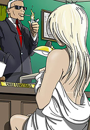 You must fish naked white girls in bondage cuffs - The Island club by Gary Roberts