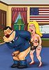 American Dad bdsm - Stan and Francine Smith love hurting each other in bed by Toon BDSM