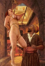 Slavegirls in an oriental world - Rise your white ass by Damian