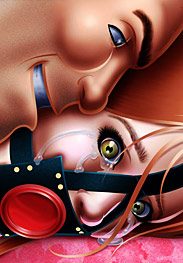 Trying out - The whirring, gyrating, dildo emerged slowly out of her cunt like an alien invader by Steve