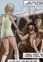 Slasher fansadox 667 The High Ride - The narrative unfolds with gripping intensity, centering on the power dynamics between Lucy and her captors within a fictional, cartoon universe