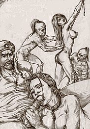 Slave market - Such you bitch, swallow ever drop by Leo Ranardo