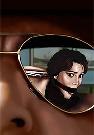 She squirmed and twisted but the huge head stayed on target and was soon bulging between her distended labia - The governor by De Haro, Sten