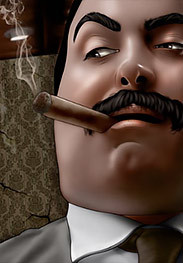 She squirmed and twisted but the huge head stayed on target and was soon bulging between her distended labia - The governor by De Haro, Sten