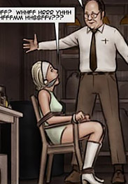 Slasher fansadox 667 The High Ride - The narrative unfolds with gripping intensity, centering on the power dynamics between Lucy and her captors within a fictional, cartoon universe